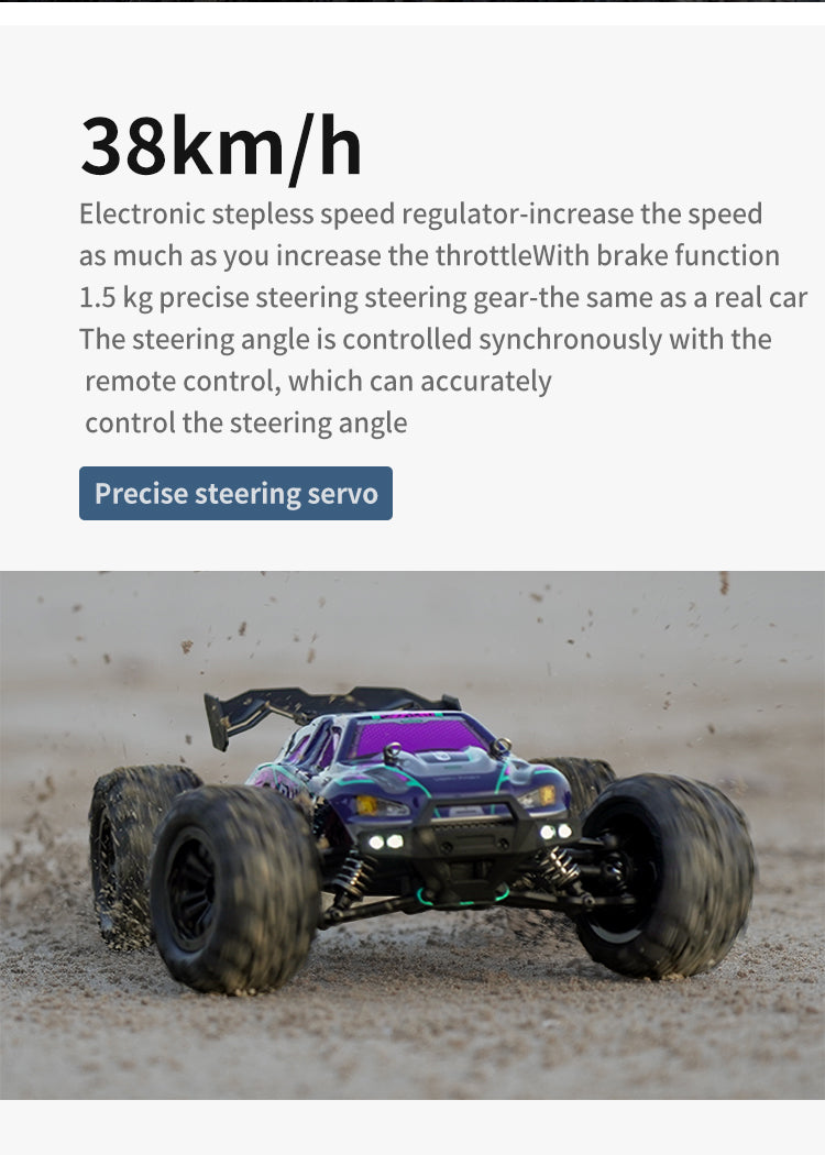 Rapidly: The Durable Speedster RC Car (38 KM/H) with Optional Additional Battery Upgrade