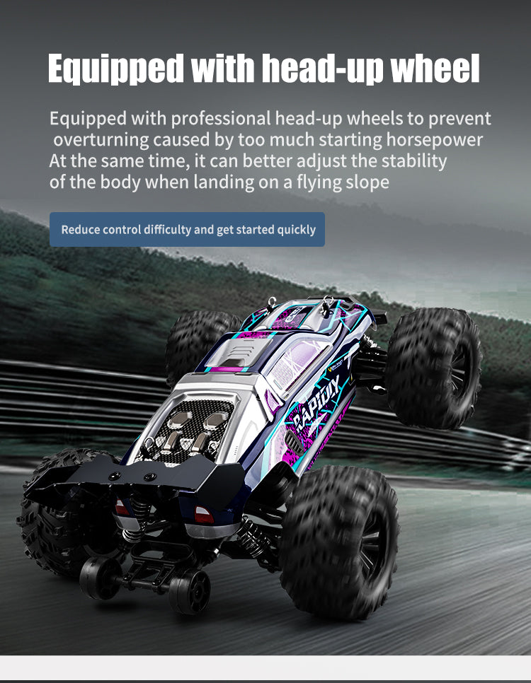 Rapidly: The Durable Speedster RC Car (38 KM/H) with Optional Additional Battery Upgrade