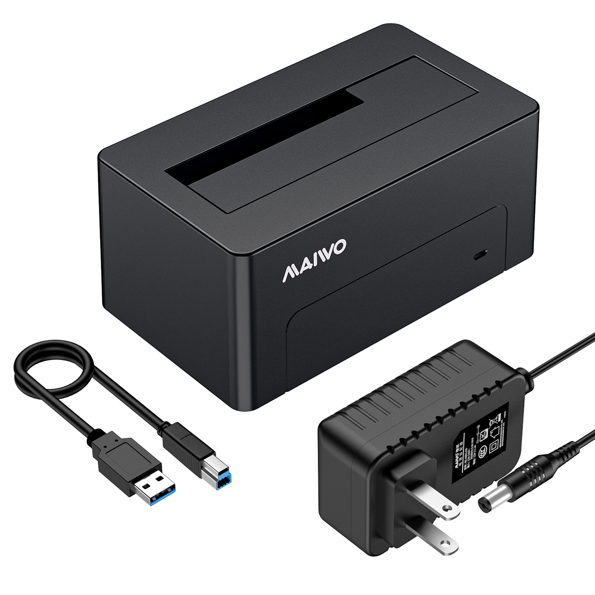 Maiwo USB3.0 to Mini SAS HDD Docking Station For 2.5inch / 3.5inch SFF-8482 SAS 5Gbps Black K308-SAS