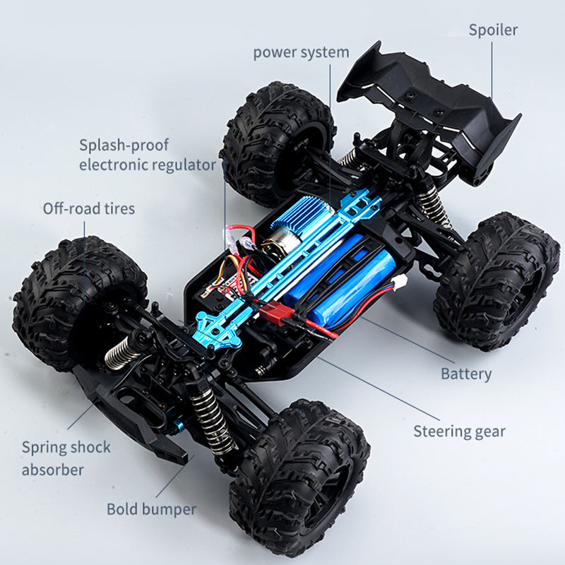 Rapidly: The Durable Speedster RC Car (38 KM/H) with Optional Additional Battery Upgrade