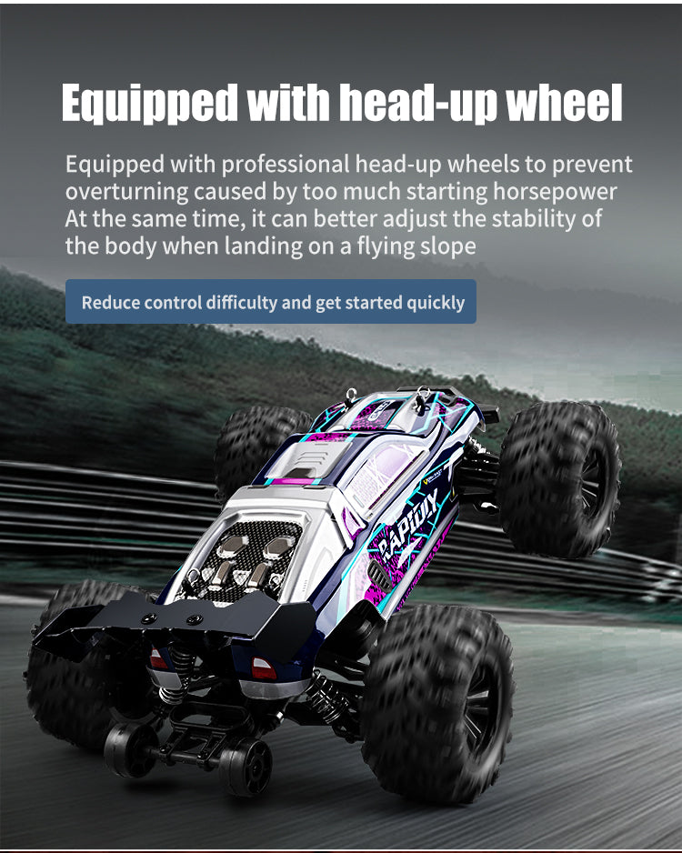 Rapidly: The Durable Speedster RC Car (38 KM/H) with Optional Additional Battery Upgrade