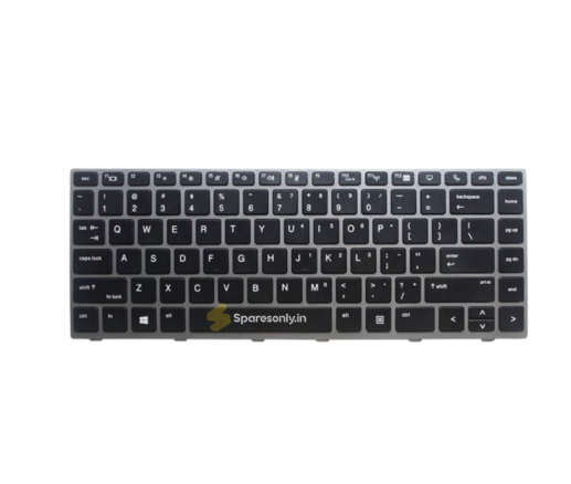 HP EliteBook 840 G5, 840 G6, 745 G5, 745 G6 Laptop Keyboard With Silver Frame