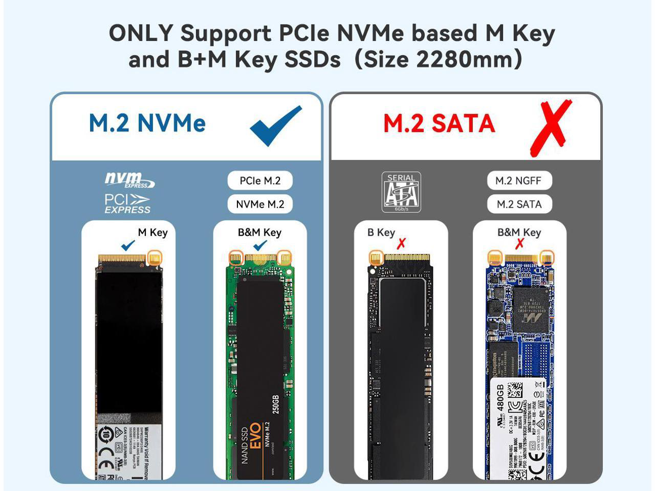 M.2 NVME SSD to Apple SSD Convert Adapter KT079