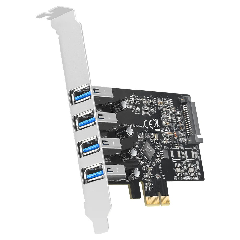 PCIe to USB3.0 4 ports adapter card KC005A Maiwo