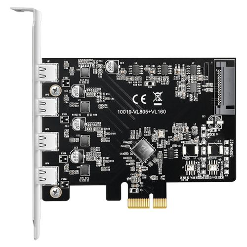 USB3.1 type C PCI express card with four type C ports KC019 Maiwo