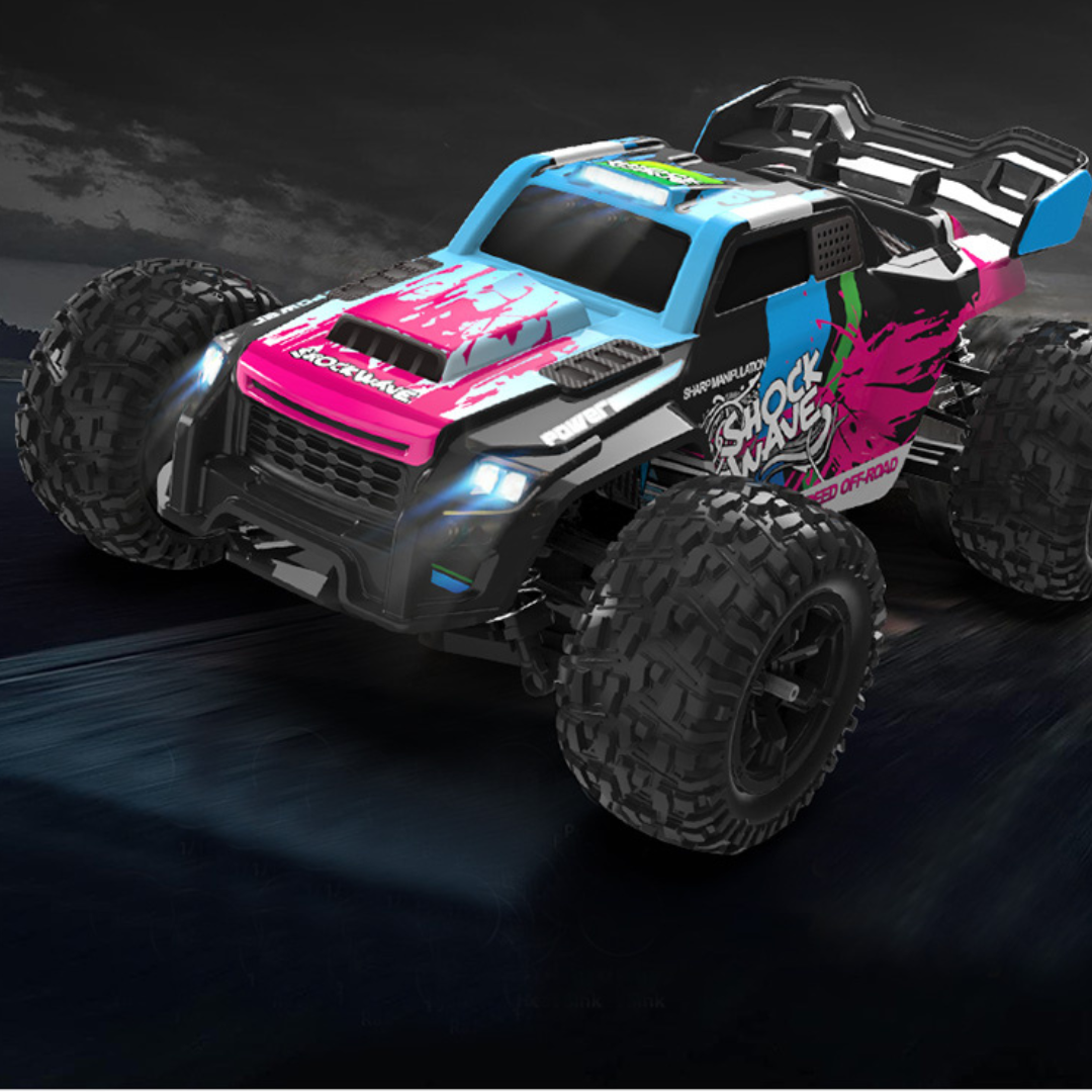 SHOCK WAVE 60+ km/h High Speed Smart Control 4WD Monster Truck Splash-Proof Design