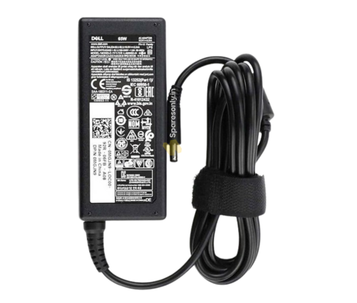 Dell  65W Laptop Charger Without Power Cable - Original Slim Pin ( Smart Pin )