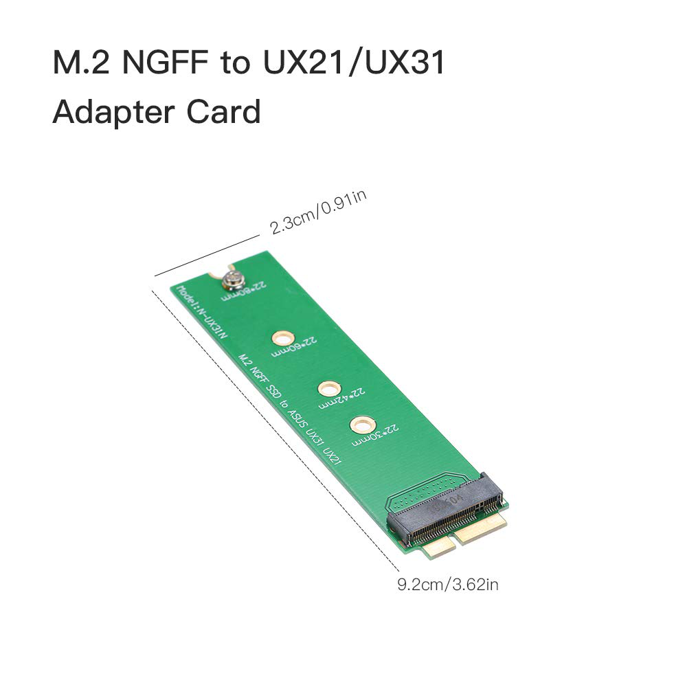 M.2 NGFF SSD to ASUS UX31 and UX21