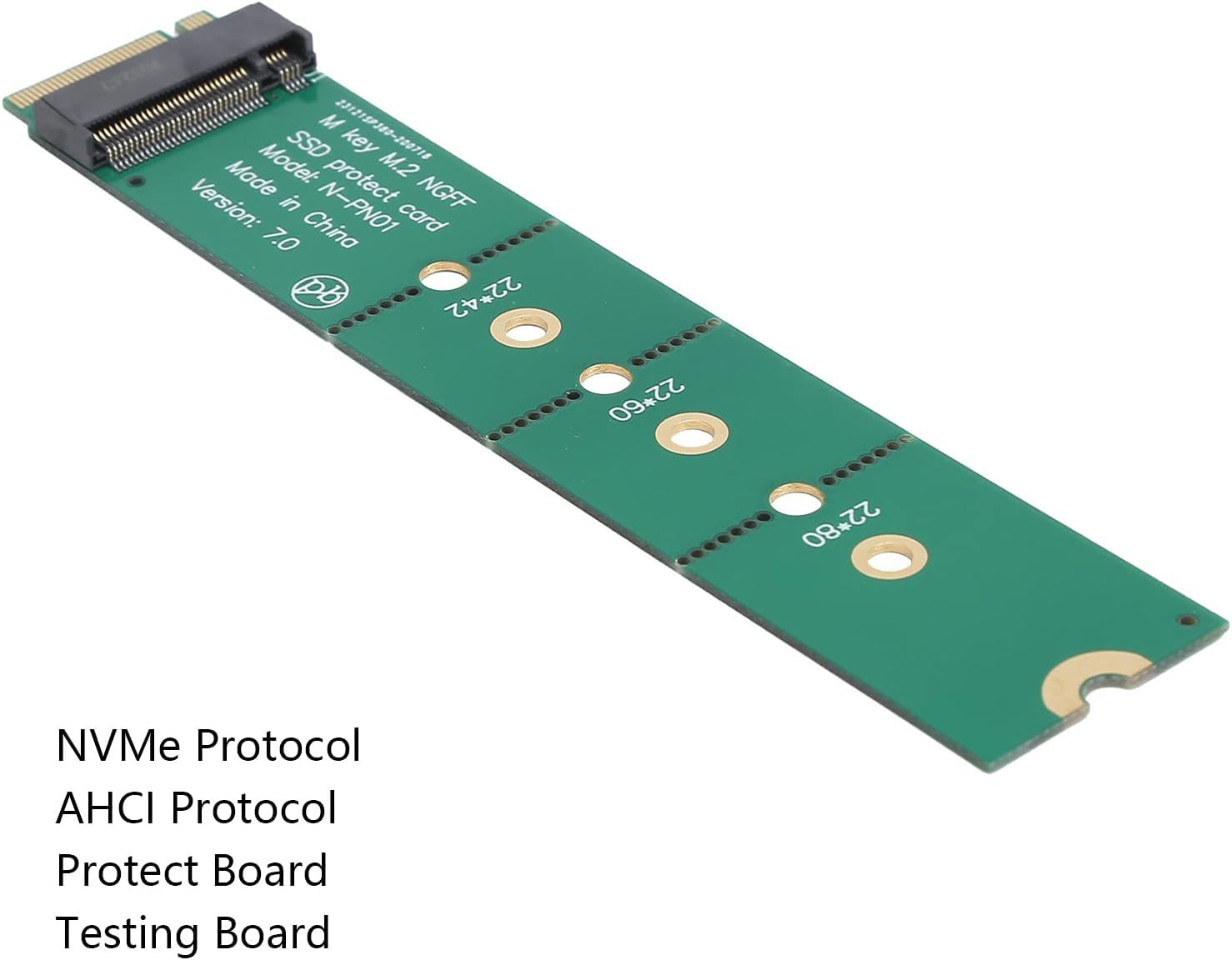 M Key M.2 SSD Protection Board