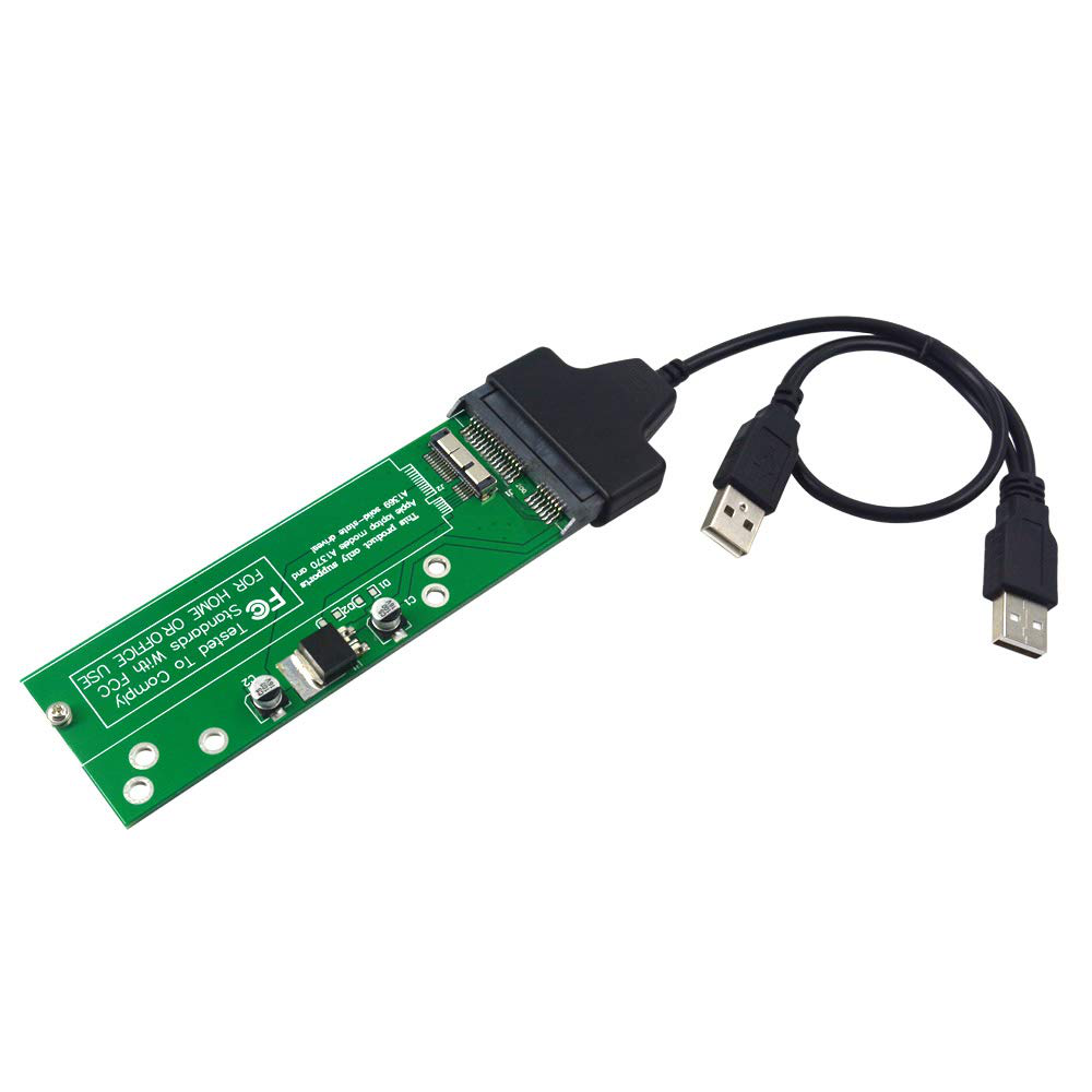 SSD to SATA or USB Adapter Card, HDD Hard Disk Drive Converter Support Model A1369 A1370