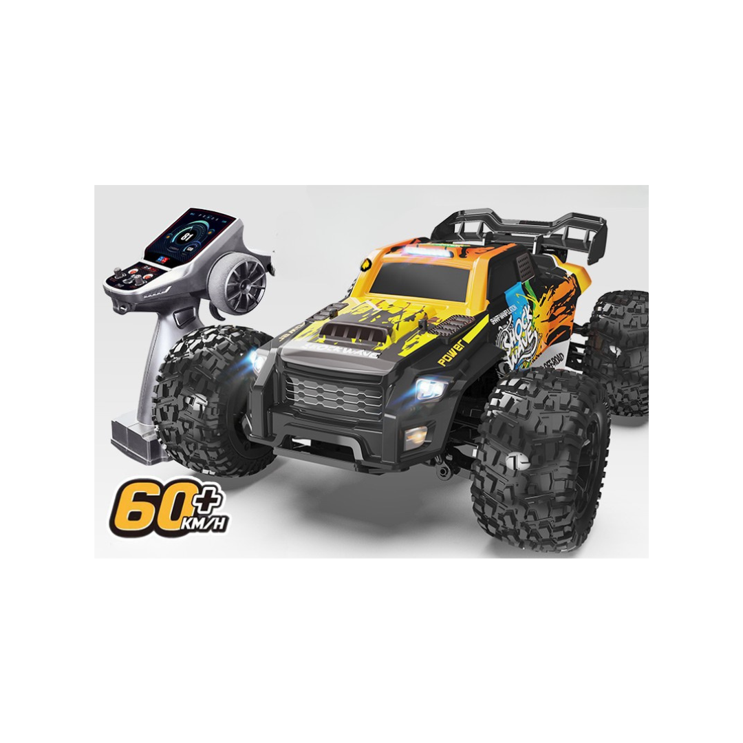 SHOCK WAVE 60+ km/h High Speed Smart Control 4WD Monster Truck Splash-Proof Design