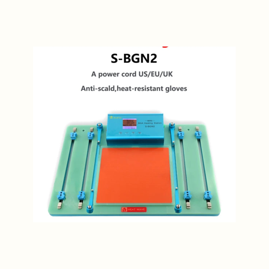 S-BGN2 BGA Heating Station – Precision Heating for MacBook Logic Boards