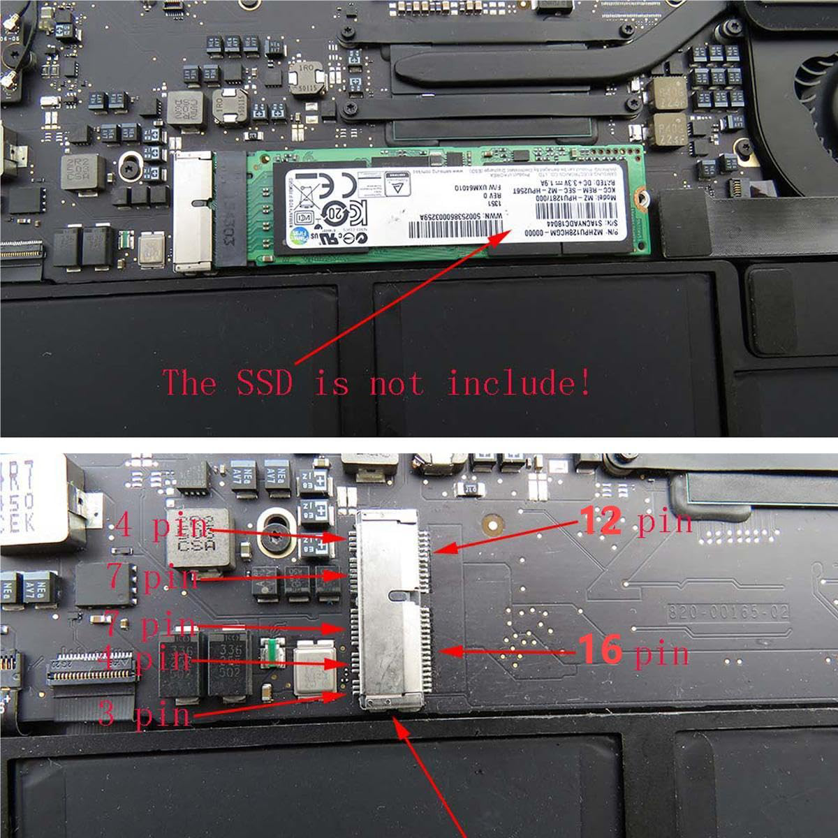 M.2 NVME SSD to Apple SSD Convert Adapter KT079