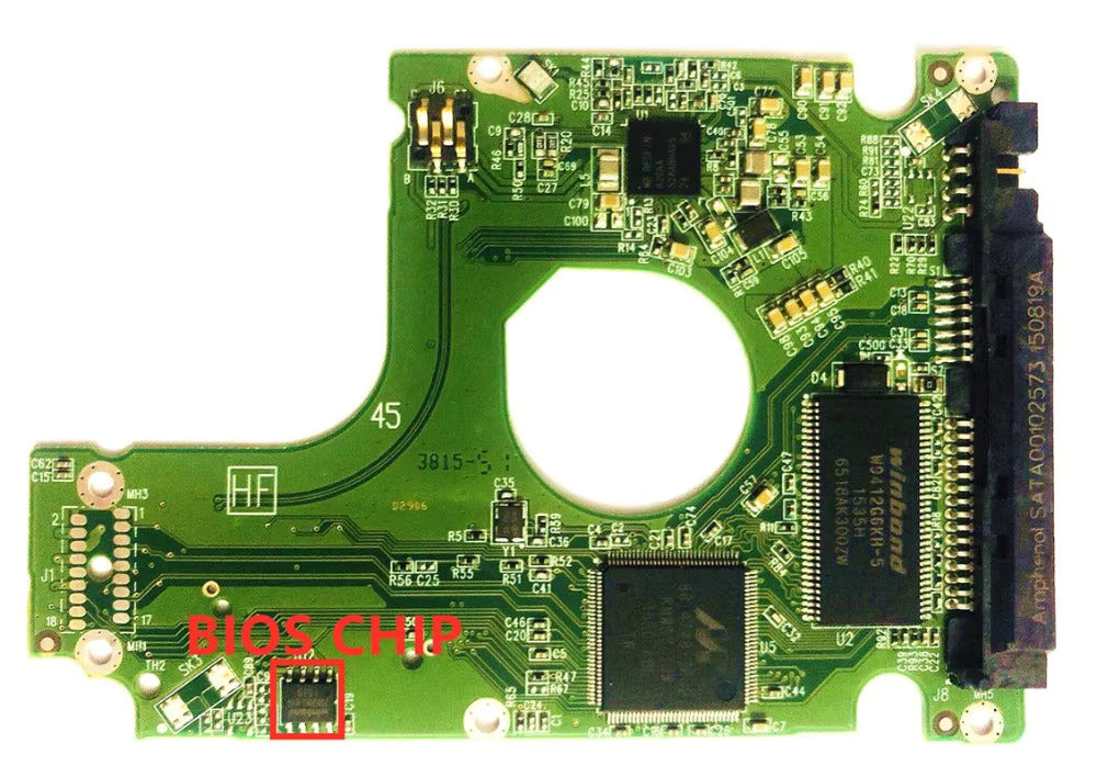 PCB Circuit Board 2060-800025-001 REV P2 FOR WD Western Digital 2.5