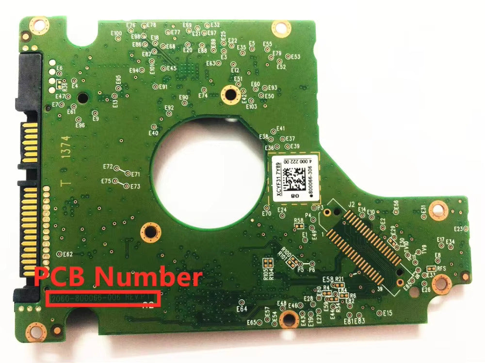 PCB Circuit Board 2060-800066-006 REV P1 FOR WD Western Digital 2.5