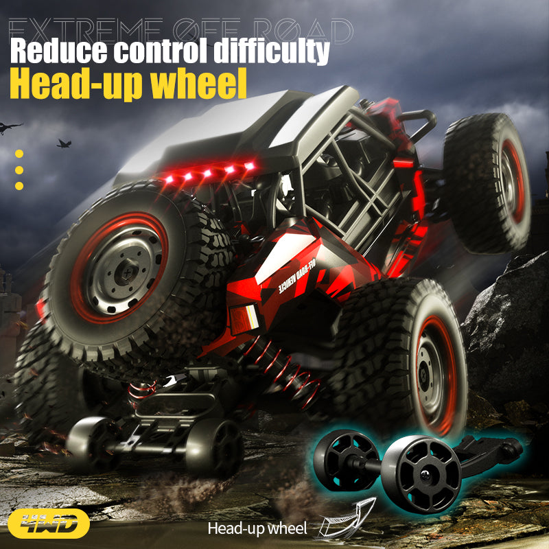 Adventurer: Extreme Off-Road RC Car: 38 KM/H Speed, Durability, and Optional Add-On Battery