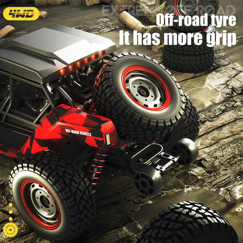 Adventurer: Extreme Off-Road RC Car: 38 KM/H Speed, Durability, and Optional Add-On Battery