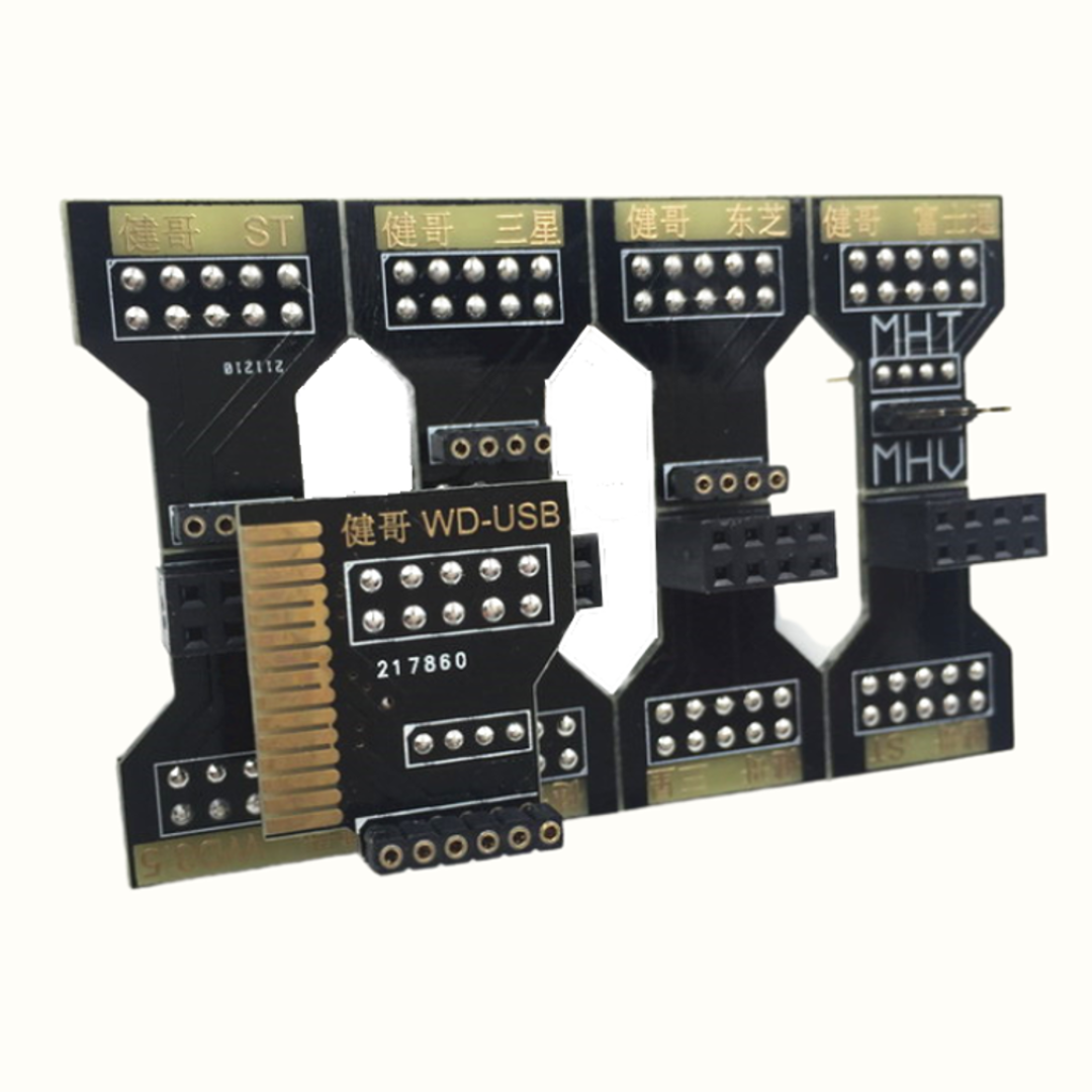 9pcs MRT PC3000 Terminal Command Connectors Set for HDD Repair & Recovery