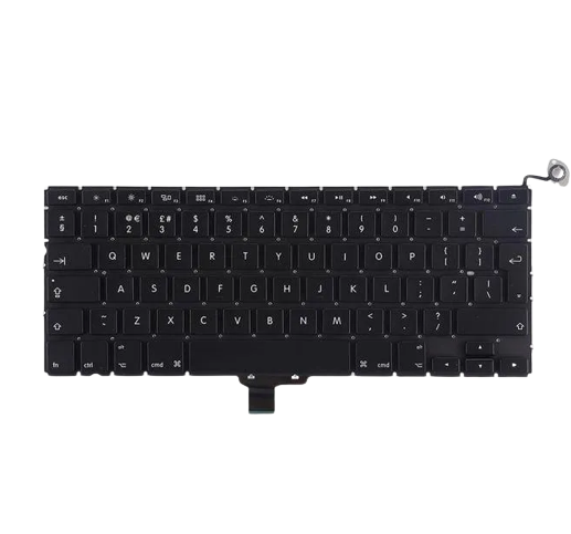 Keyboard Replacement For  A1278 MacBook Pro 13” (2009 - 2012) US/UK Version EMC 2326, 2351, 2419, 2555, 2554