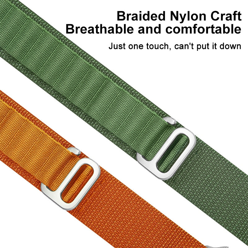 Fabric Watch Strap Smart Watch Ultra Hook Band 42/44/45/49mm Customize