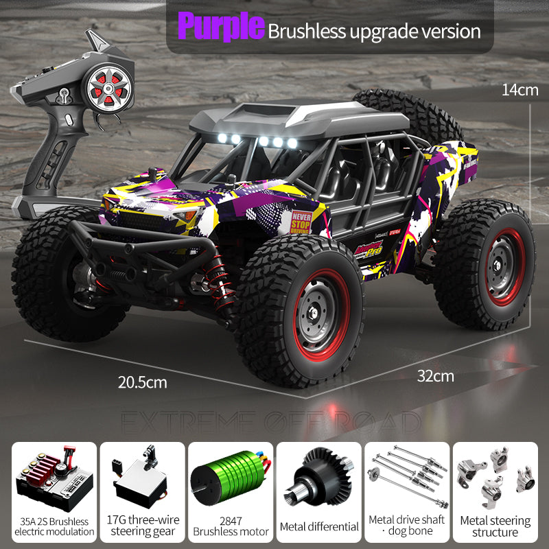 Adventurer Pro: 70 KM/H High-Speed Off-Road RC Car with Optional Extended Battery