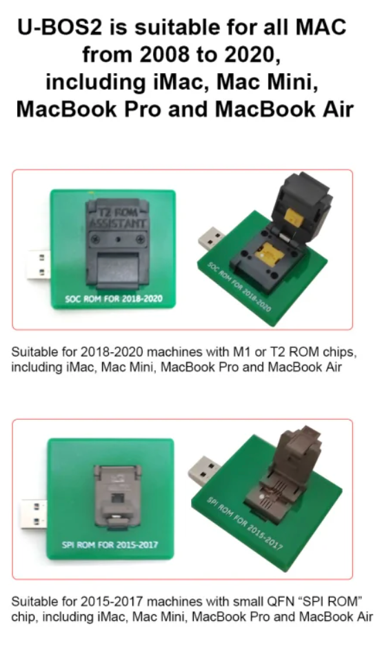 U-BOS2: Ultimate MacBook BIOS Repair & Data Restoration Tool (Original)