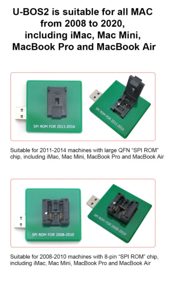 U-BOS2: Ultimate MacBook BIOS Repair & Data Restoration Tool (Original)