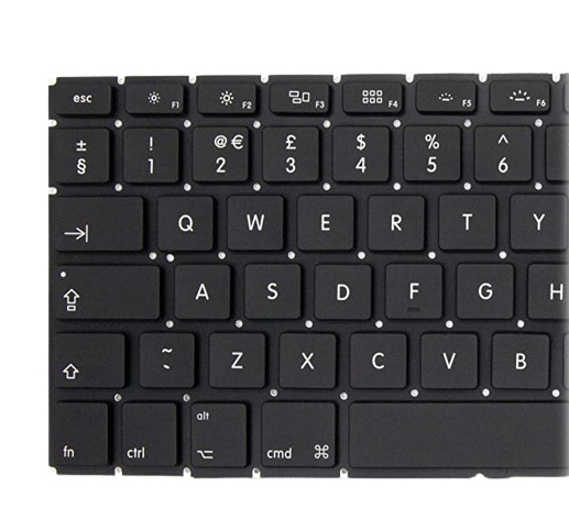 A1286 MacBook Pro 15” Keyboard Replacement (2008-2012) US/UK Version EMC 2353, 2563, 2556