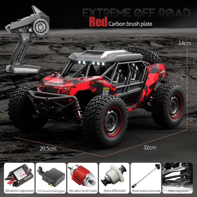 Adventurer: Extreme Off-Road RC Car: 38 KM/H Speed, Durability, and Optional Add-On Battery