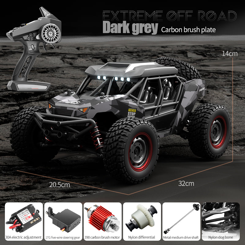 Adventurer: Extreme Off-Road RC Car: 38 KM/H Speed, Durability, and Optional Add-On Battery